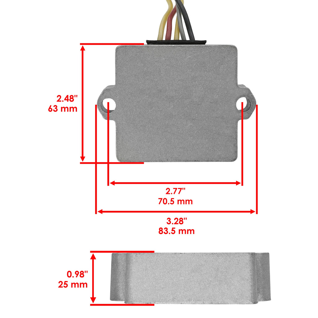 Regulator Rectifier for Mercury Force 120 120Hp 2-Stroke (1990–1992)