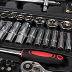 216 Piece Socket Set for Household Car 1/2" 1/4" 3/8"