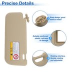 Right Side Sun Visor for Toyota Corolla (2014–2018) No. 7431002K91 Beige
