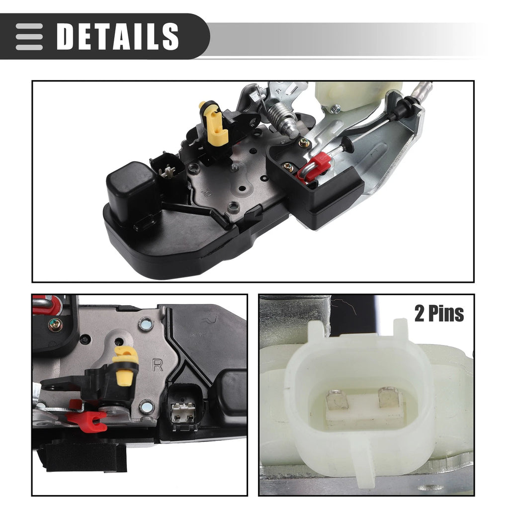 Front Right Door Latch Lock Actuator for Dodge Challenger (2011–2014)