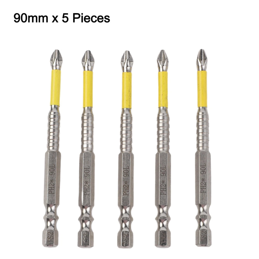 Set of 4 Magnetic Screwdriver Bits for Electronics Furniture Auto (2025)