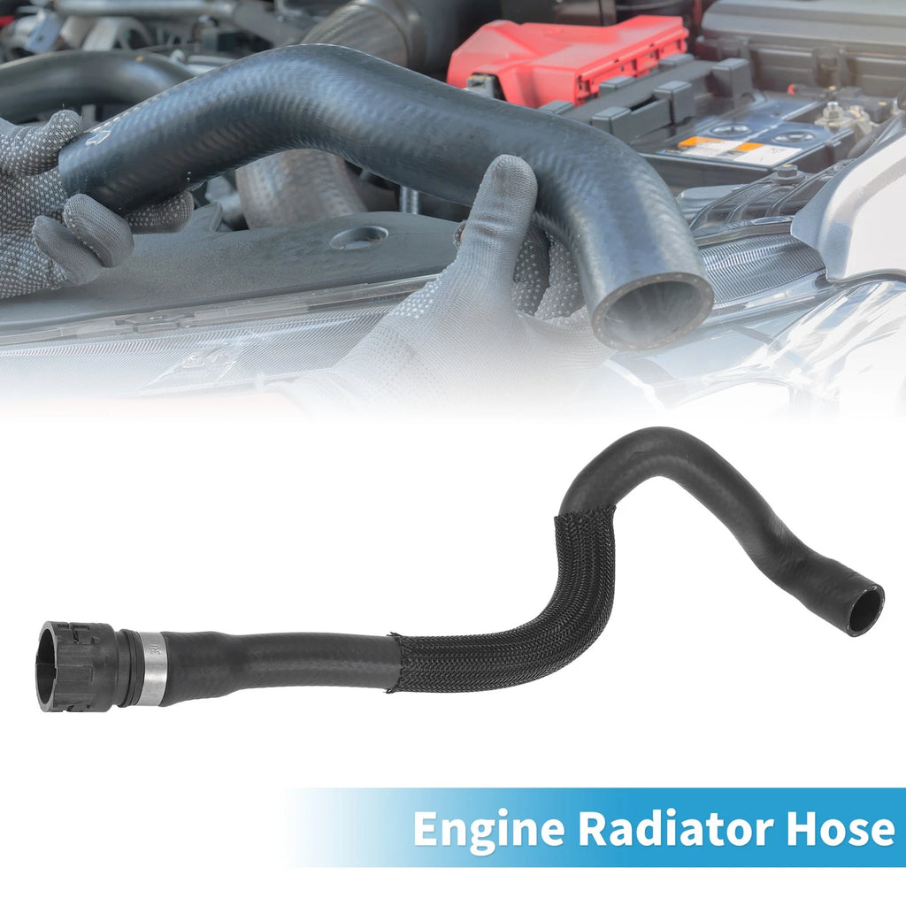 Engine Radiator Hose No. 17127575453 for BMW 550i (2011–2013) Rubber Black