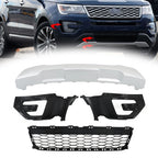 Lower Grille and Fog Light Frame for Ford Explorer (2016-2017)