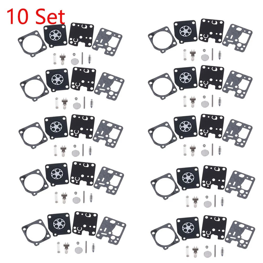 10x Carburetor Repair Kit for Echo SRM-225 PB-251 GT-225 (RB-123 RB-188)