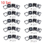 10x Carburetor Repair Kit for Echo SRM-225 PB-251 GT-225 (RB-123 RB-188)