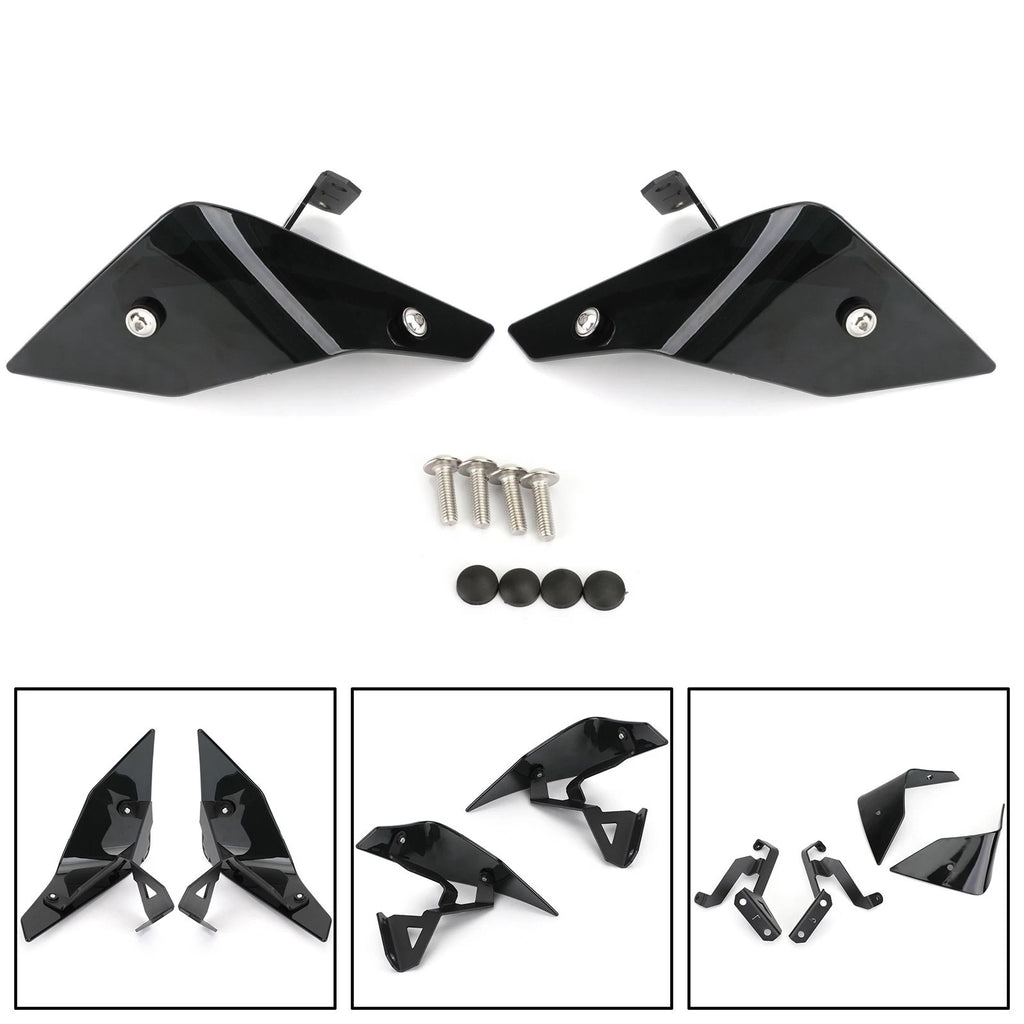 Windshield Air Deflector for Honda CRF1100L ADV (2020–2023) Black