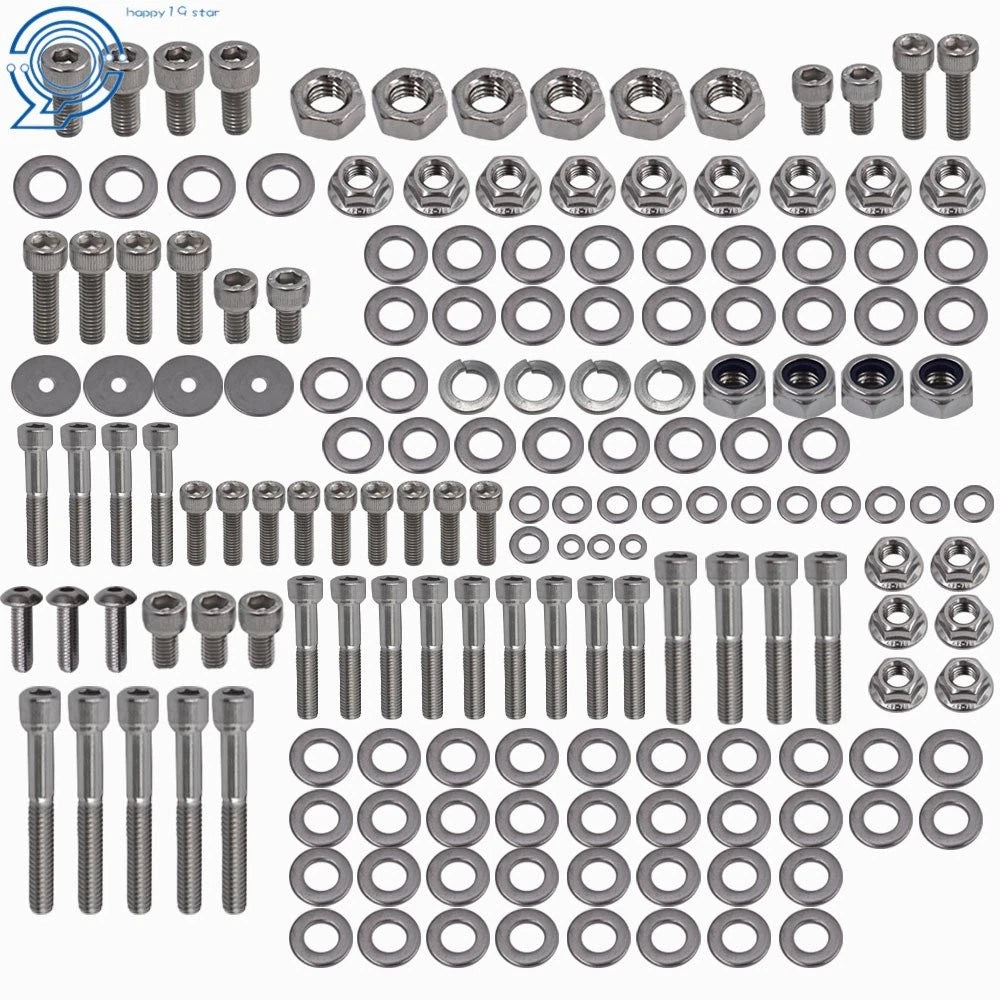 659 Piece Bolt Screw Kit for Yamaha YFZ350 Banshee (1987–2006)