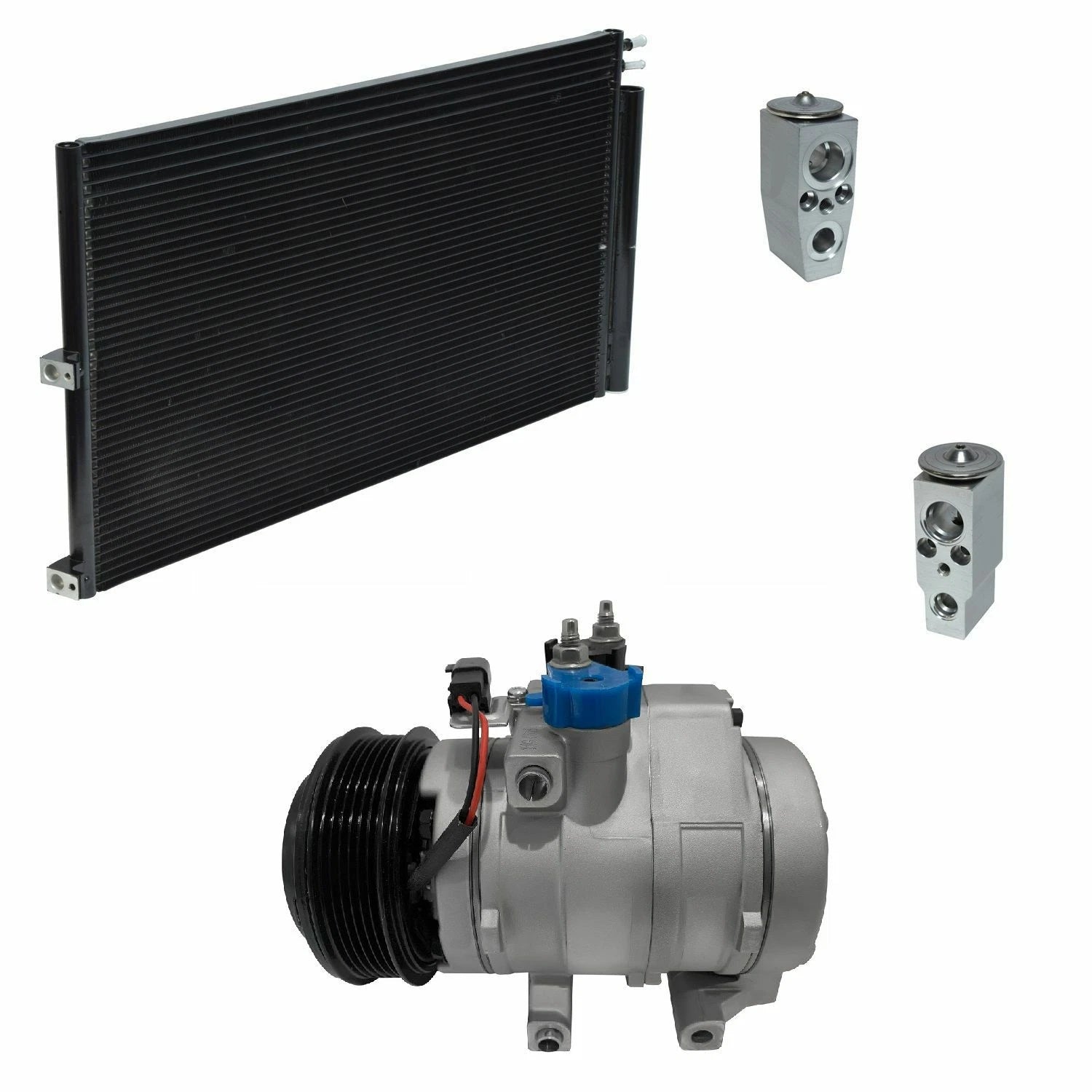 AC Compressor Kit with Condenser for Lincoln Navigator 5.4L (2009–2011)