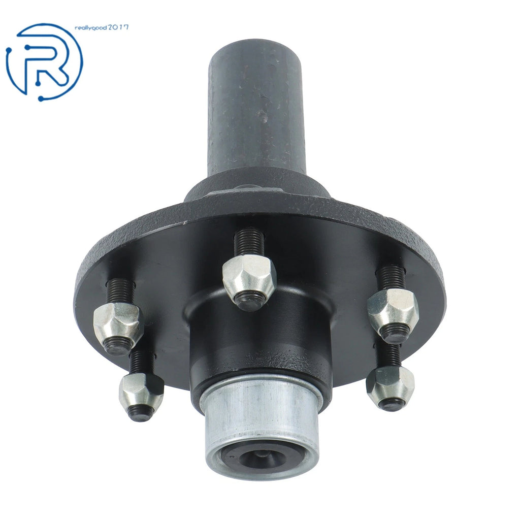 6 on 5.5" Trailer Idler Hub Kit #84 Spindle for 3500 lbs Axle (Pre-Greased)