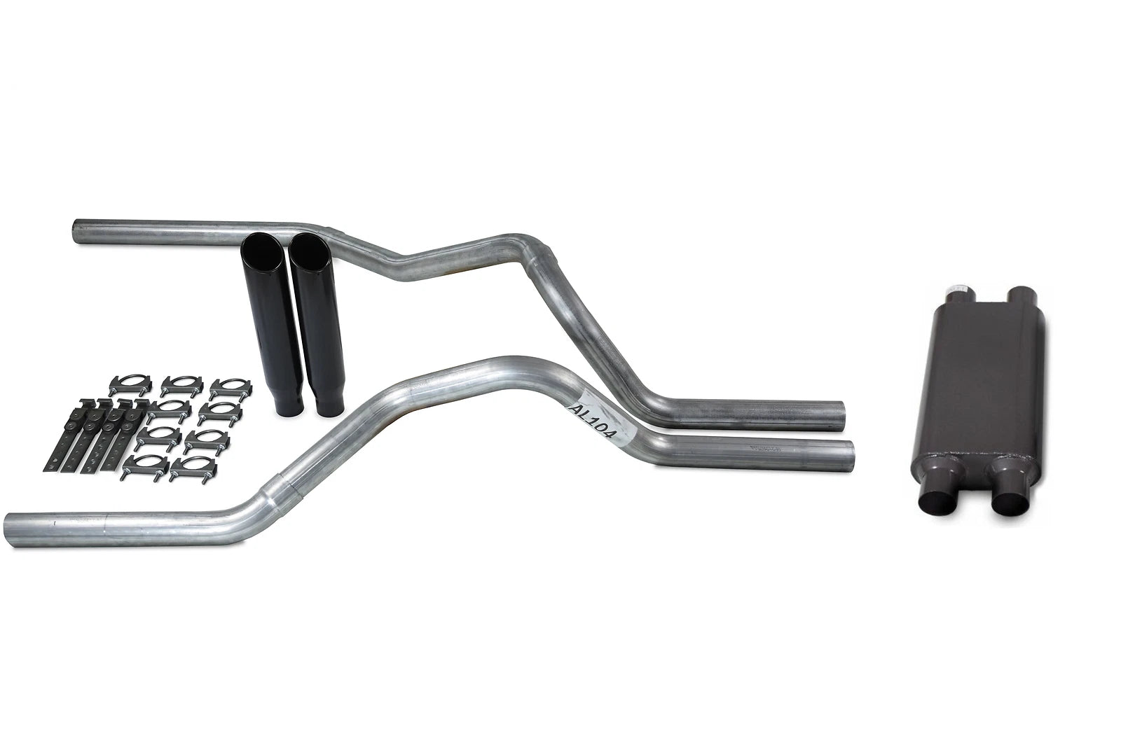 Dual 2.5" Exhaust for Chevy GMC 1500 (1996–1999)
