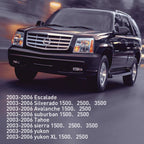 Navigation Radio Button Repair Decal Stickers for Cadillac (2003–2006)