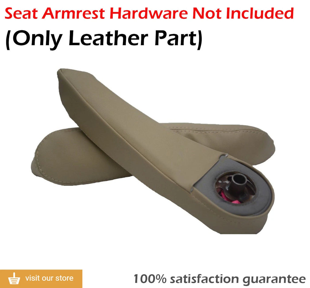 Leather Synthetic Armrest Cover for Honda Pilot (2016–2020) Beige