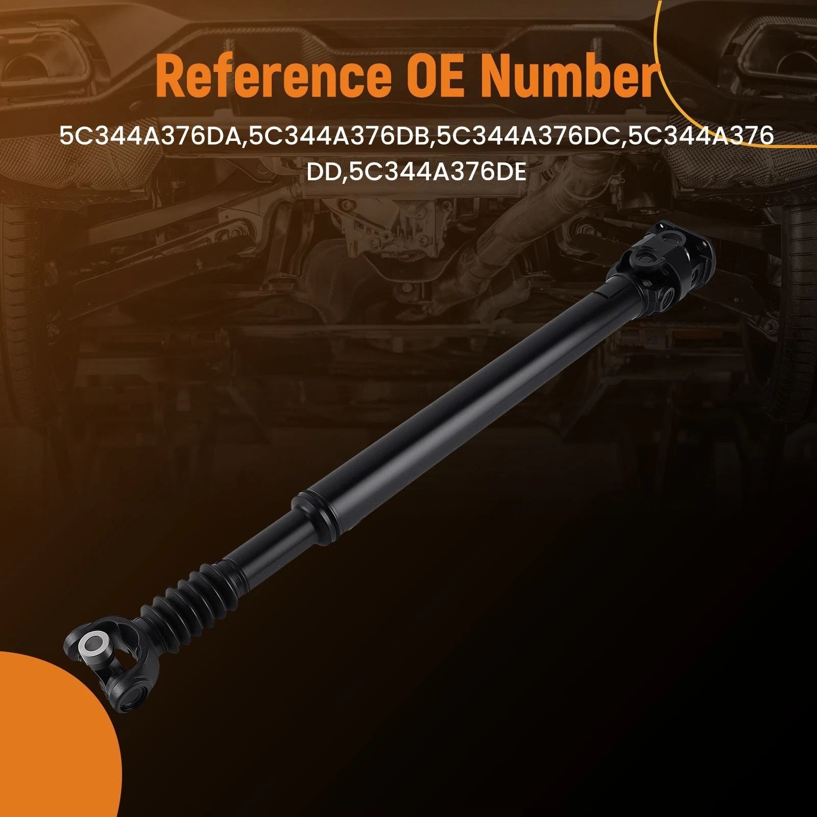 Front Driveshaft for Ford F250 F350 Super Duty (2003–2010) 4WD Diesel