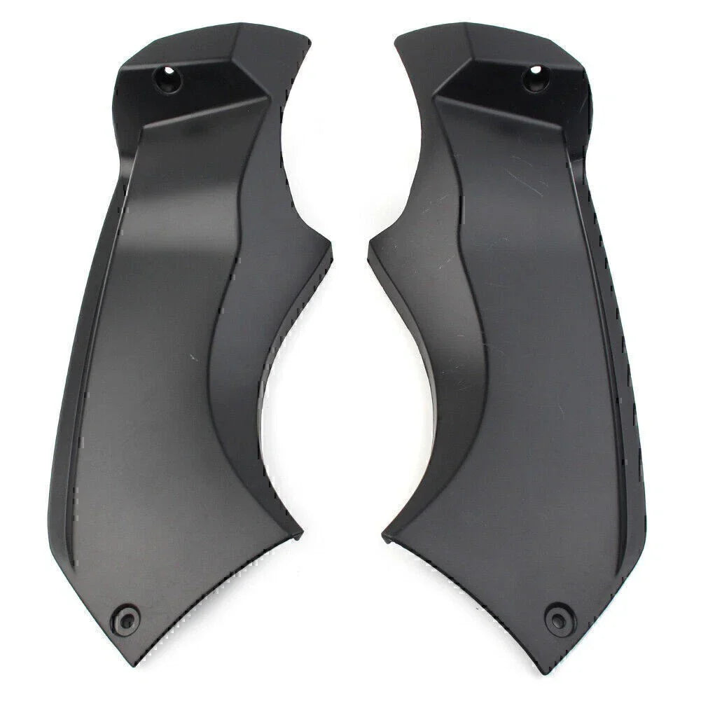 ABS Air Tube Covers for Kawasaki Ninja ZX-6R (2003-2004) Black