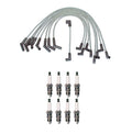 Denso 8mm Wire Set & 8 Iridium TT Spark Plug Kit for 7.5L V8 Carb