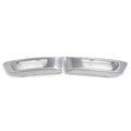 2X ABS Front Bumper Fog Light Lamp Cover for Range Rover Sport (2014–2017) Silver