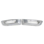 2X ABS Front Bumper Fog Light Lamp Cover for Range Rover Sport (2014–2017) Silver