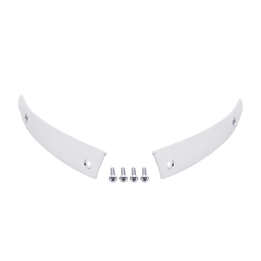 Split Windscreen Windshield Side Trim for Harley Road Glide (2015–2024) Chrome