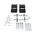 Set of 4 Bosch QuietCast Semi-Metallic Brake Pads for BMW Mercedes Opel Porsche Volvo