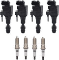 Ignition Coil and Spark Plug for Chevy Equinox Buick Regal Saturn GMC 2.4L (2005–2010)