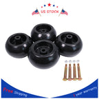 Set of 4 Mower Deck Wheels Bolts for RZT50 RZT54 LT1050 SLT1554