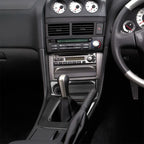 Real Carbon Fiber Shift Panel for Nissan Skyline GT-R BNR34 (1999-2002)