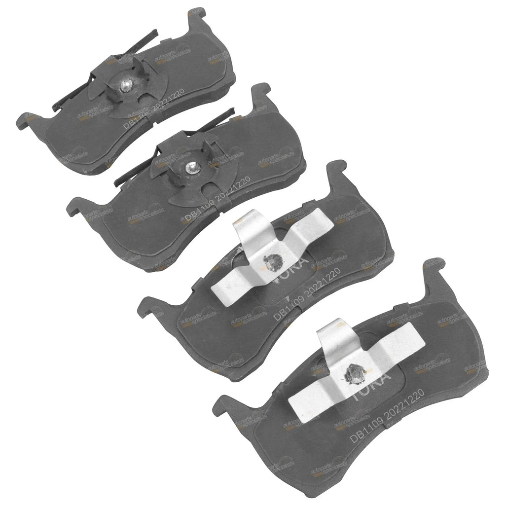 3.9L 4.0L 5.0L Rear Disc Brake Pad Set for Ford Fairlane NA NC (1988 - 1994)