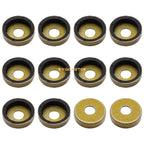 12pcs A Arm Dust Cover Seal Caps for Yamaha Raptor 660 (2001–2005)