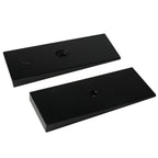 Set of 2 Steel Pinion Angle Shims 2" Wide 4° for Universal Applications