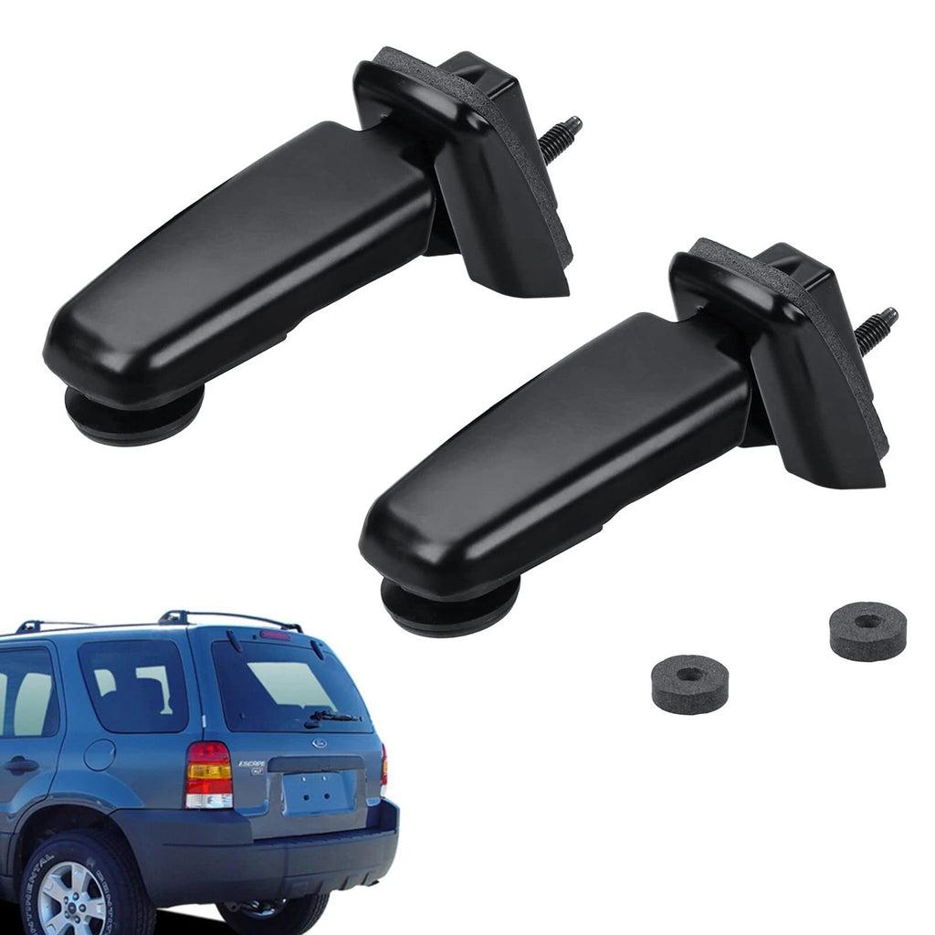 2X Rear Liftgate Window Glass Hinges for Ford Escape (2001–2007) Mercury Mariner