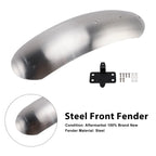 Steel Front Fender Mudguard for Scrambler 400X (2023–2025)