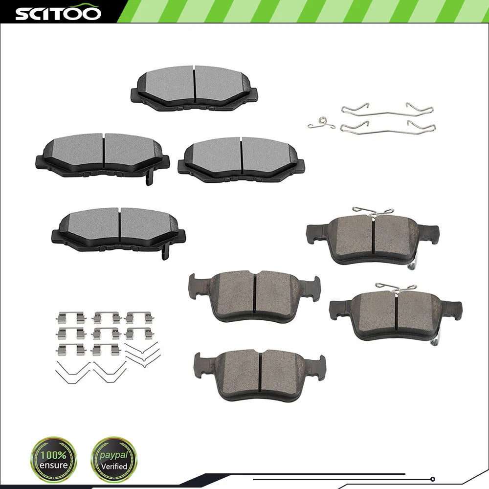 Ceramic Brake Pads for Honda Civic EX-L 1.5L Hatchback (2017–2018)
