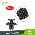 Set of 100 Nylon Rivets for Honda Acura