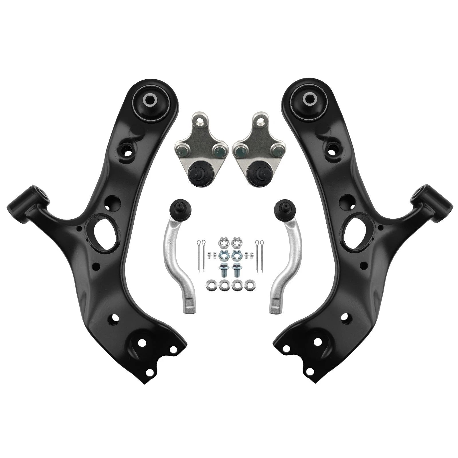 4X Front Lower Control Arm Tie Rod Ends for Lexus NX200T/NX300 (2015–2021)