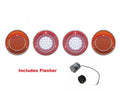 LED Tail Light and Reverse Kit with Flasher for 1969-1973 Chevy Corvette