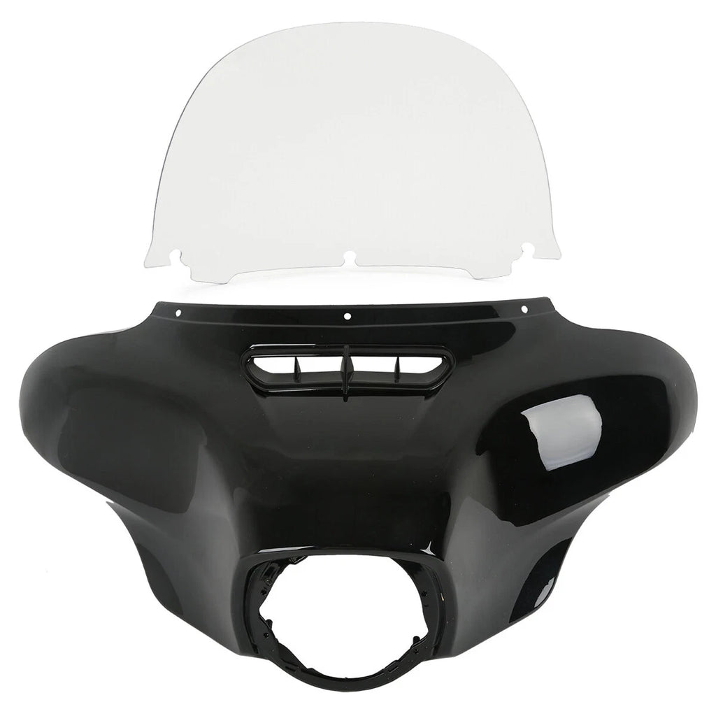 Black Batwing Fairing & Windshield for Harley Electra Glide (2014–2024)