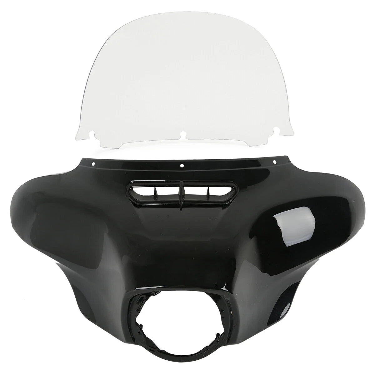 Black Batwing Fairing & Windshield for Harley Electra Glide (2014–2024)