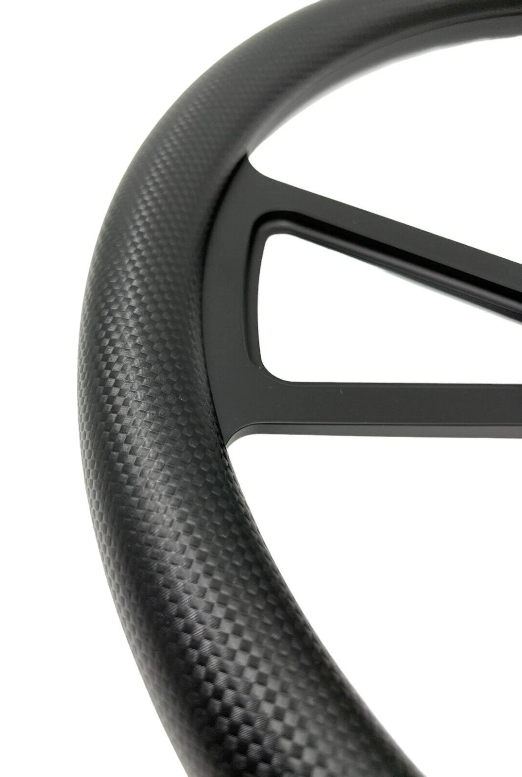 Steering Wheel Vinyl Wrap Carbon Fiber 5 Hole for Peterbilt Kenworth (2010–2024)