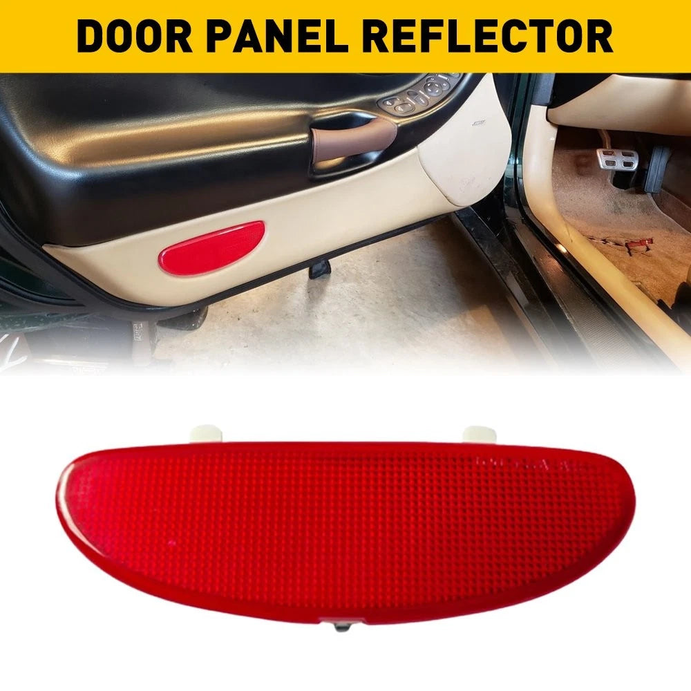 Inner Door Panel Reflector Plate Light Cap Red for Corvette (1997–2004) 10295148