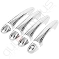 Set of 4 Chrome Door Handle Covers for Toyota Tacoma (2016–2022)