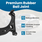 Front Lower Control Arms with Ball Joints for Honda HR-V (2016-2022)