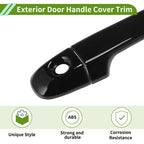 Exterior Door Handle Cover Trim for Subaru Crosstrek (2018–2024) Glossy Black