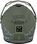 Fly Racing Trekker Full-Face Helmet for Adults Large (Sage/Grey)