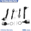 Set of 2 Front Suspension Lower Ball Joints for Honda Civic (1996–2000)