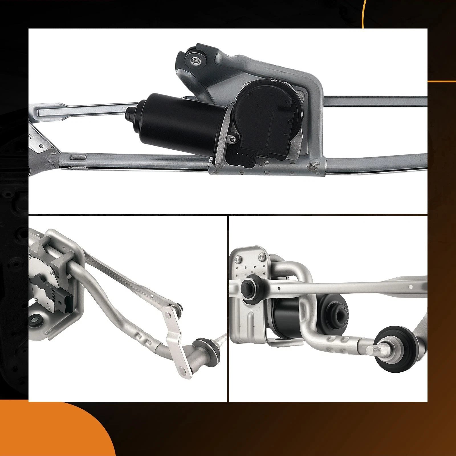 Front Wiper Assembly for Navigator/Expedition (2003-2008) Galvanized Steel