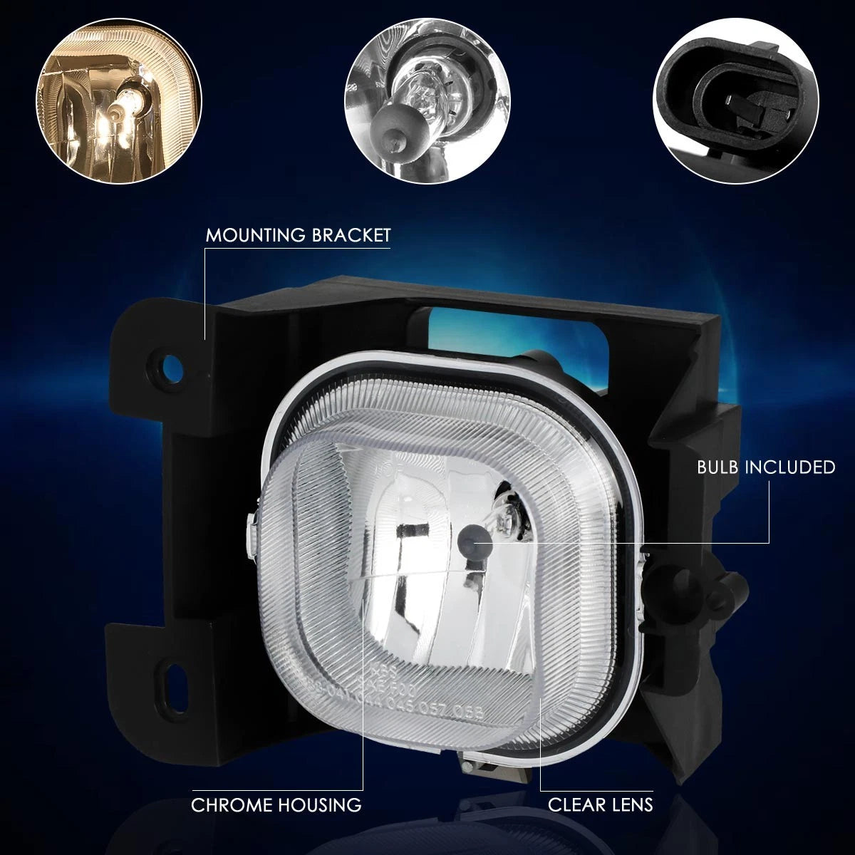 Fog Light for Ford Ranger (2004–2005) LH OE Style