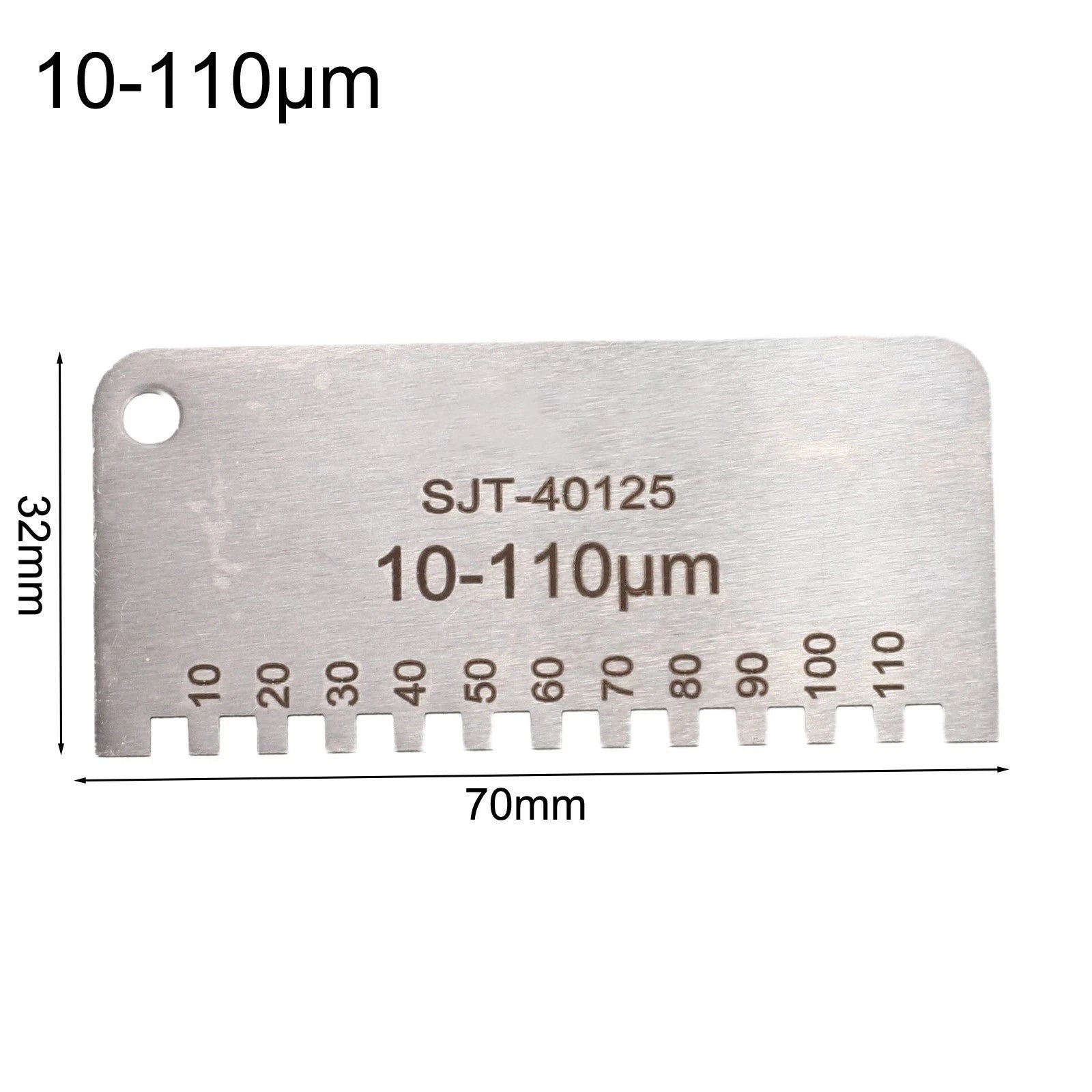 Stainless Steel Wet Film Thickness Gauge for Paint Resin Gel Varnish