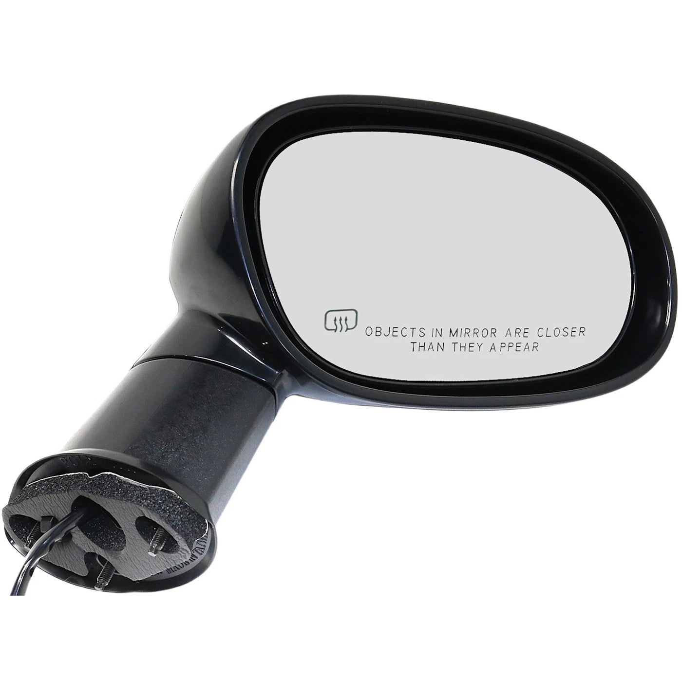 Power Heated Manual Folding Mirror Black Right Side for Challenger