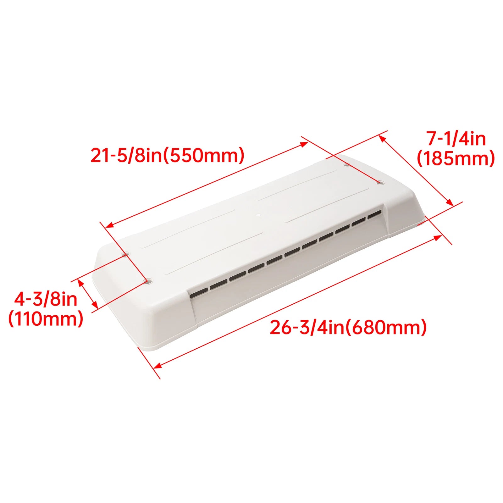 Refrigerator Vent Cover for Dometic RV Camper (#65528)