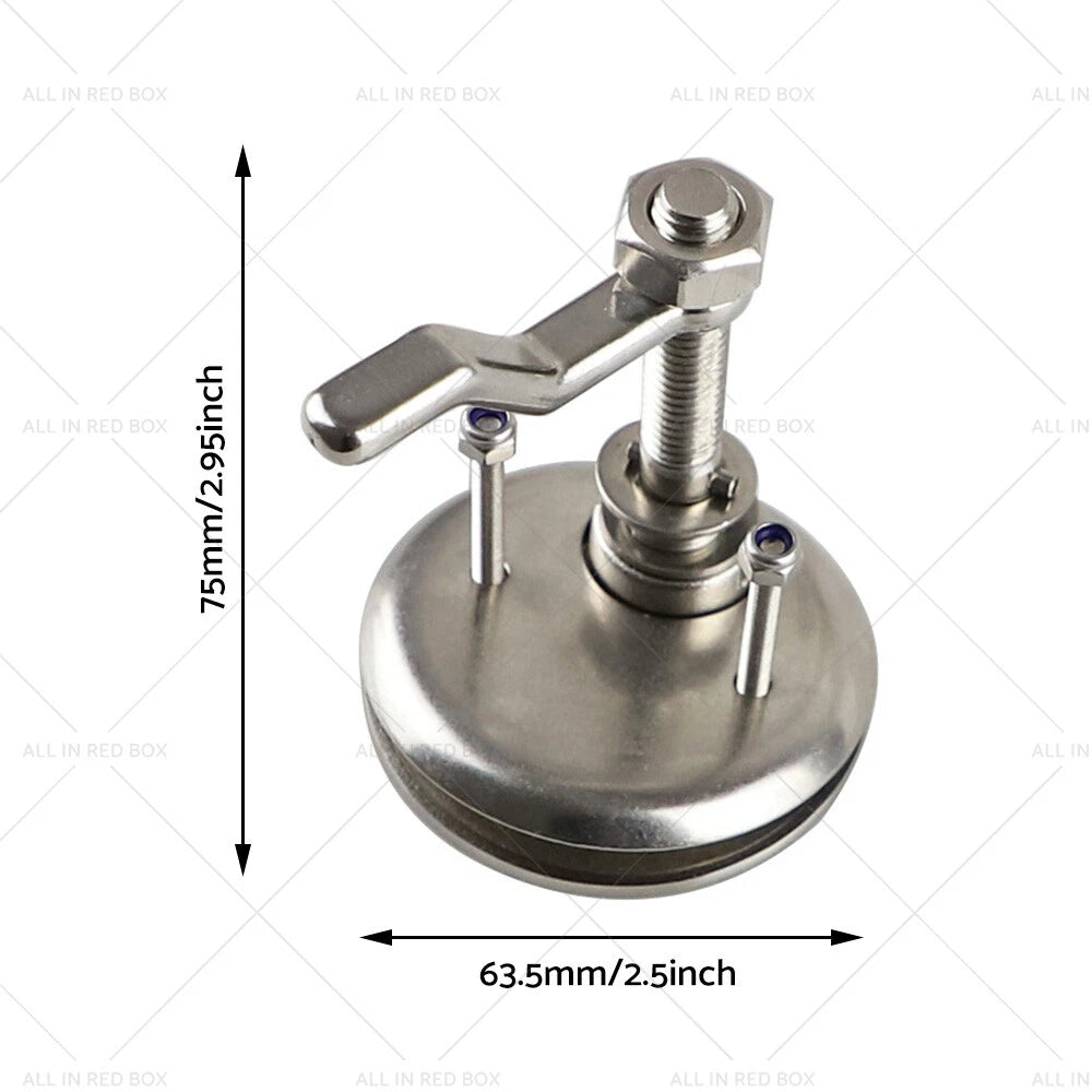 316 Stainless Steel Deck Door Latch Lock for Boat (Polished)